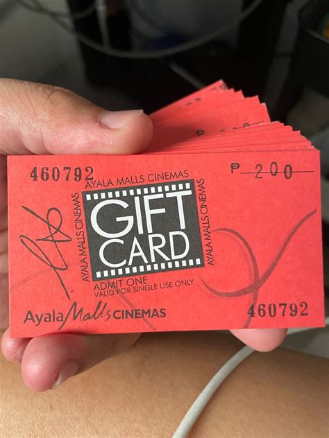 ayala cinema tickets.